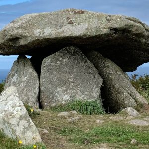 Mindfulness walking the coast or visiting Cornish ancient sites